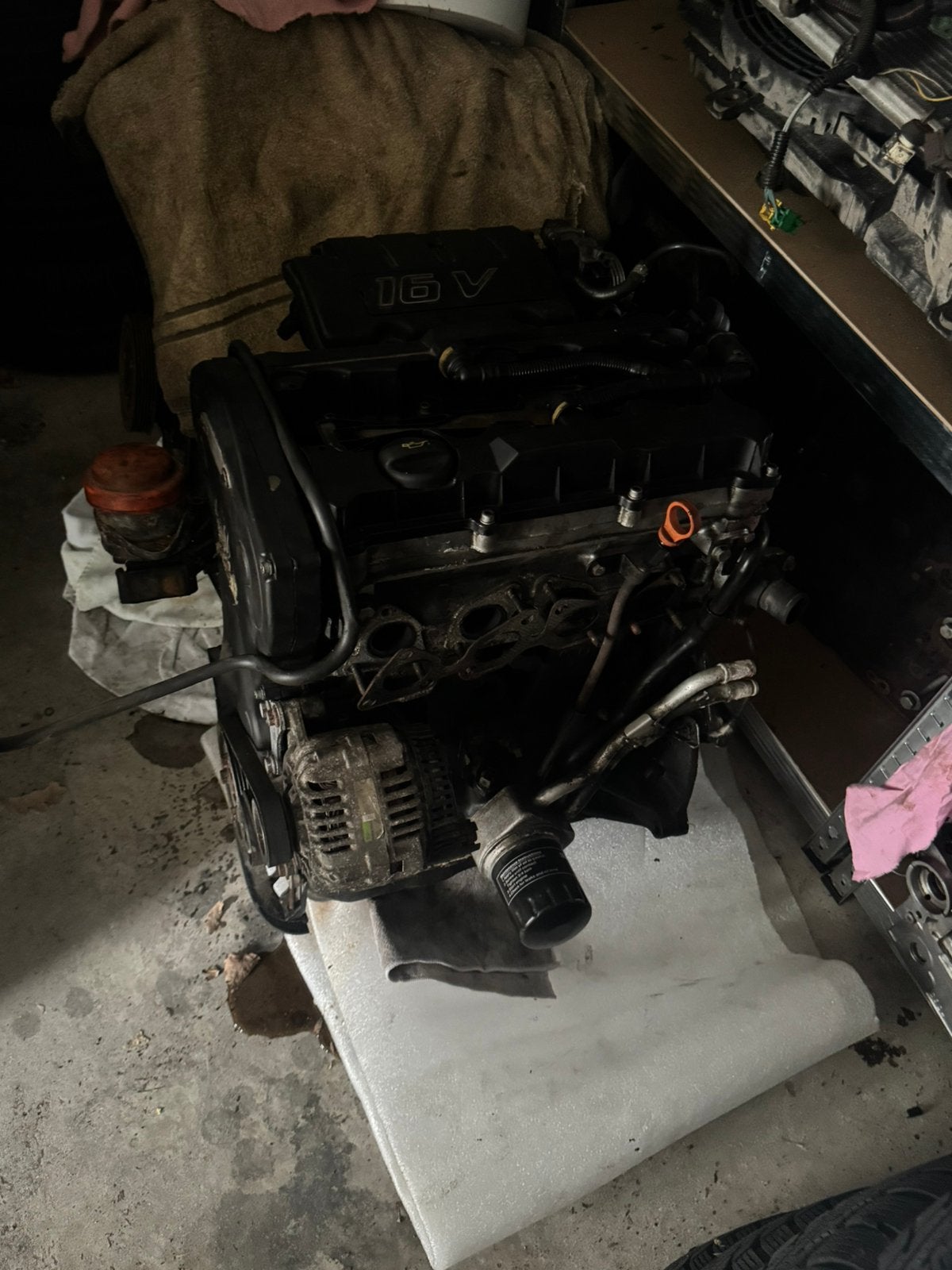 TU5J4 Citroen Saxo VTS Peugeot 106 GTI Motorblok, Auto-onderdelen, Motor en Toebehoren, Ophalen, Gebruikt, Citroën