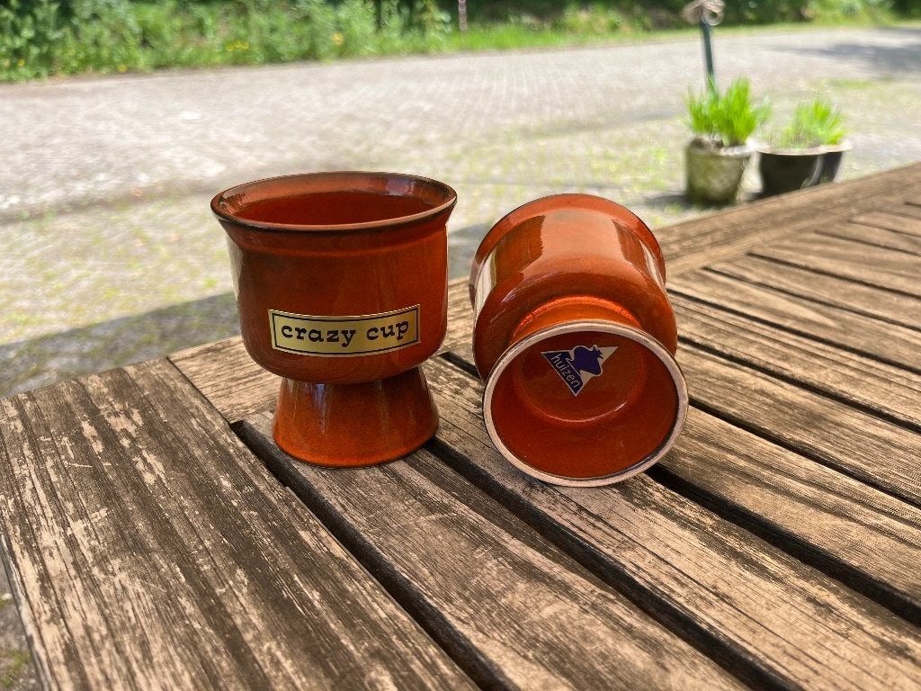 Crazy cup | de Driehoek Huizen | 2 stuks, Kop en/of schotel, ;, ;, Nieuw
