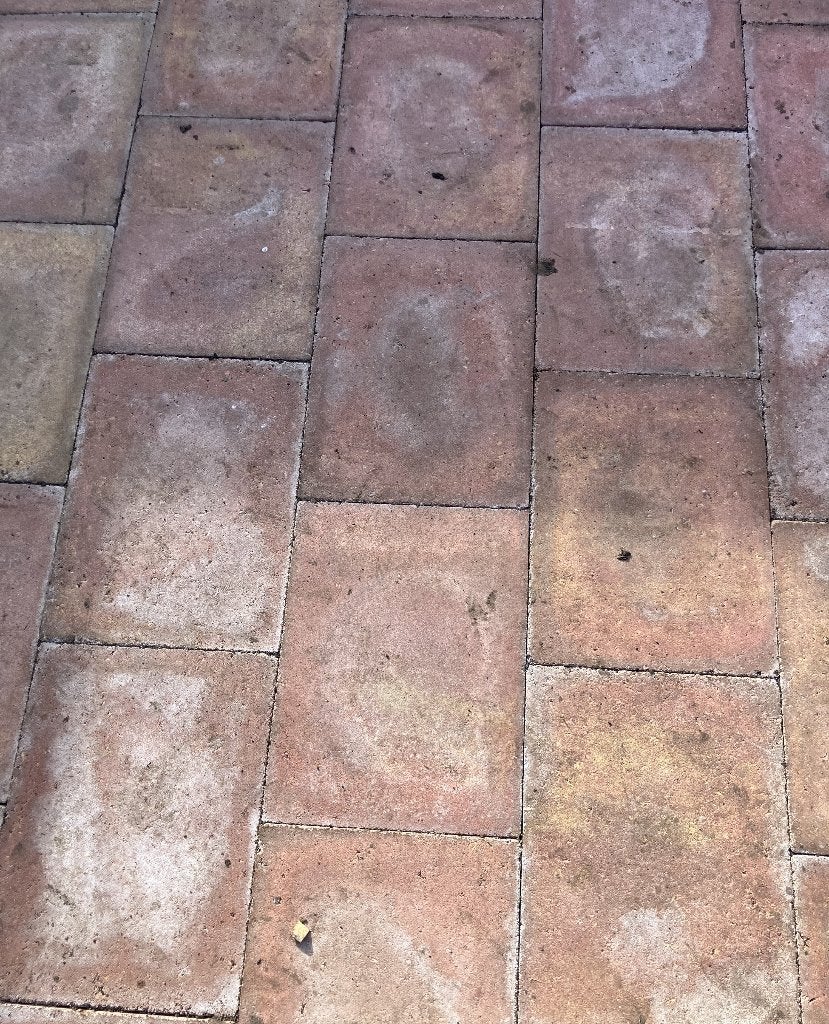 terrastegels, Ophalen, Gebruikt, 10 m² of meer, Beton