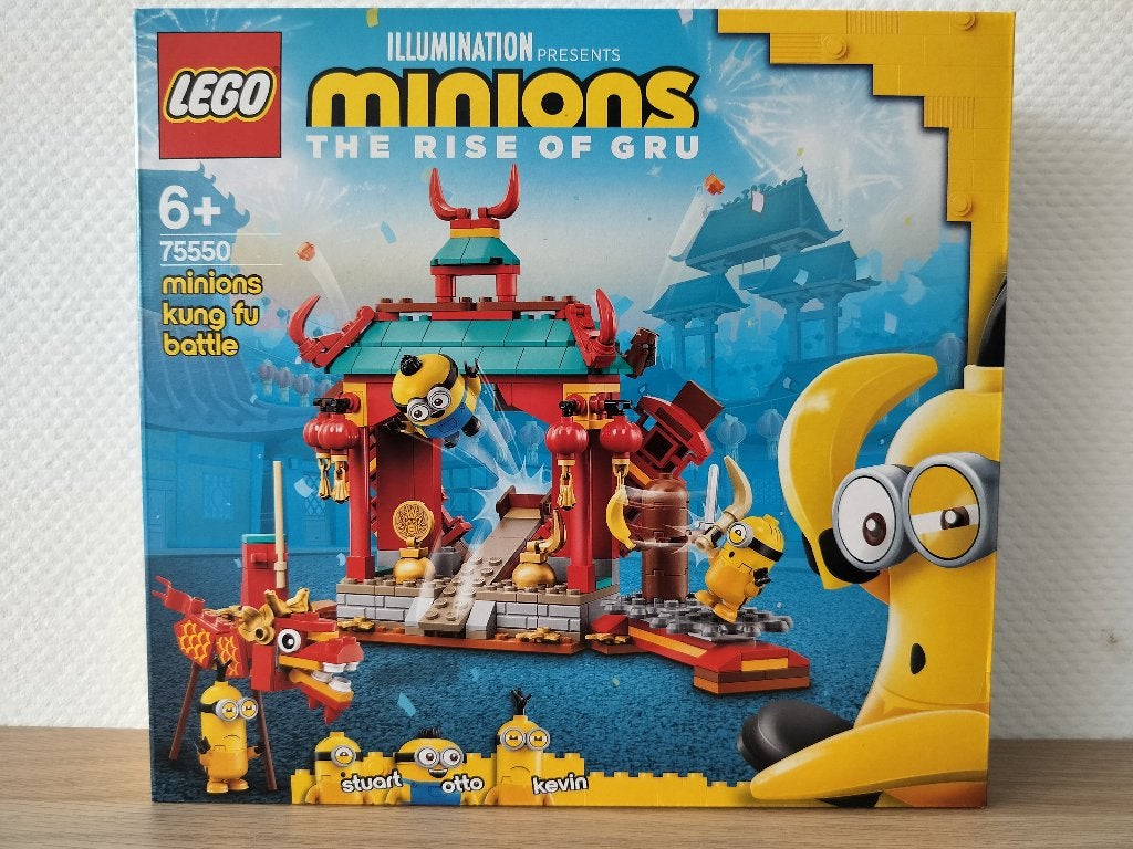 Lego 75550 - Minions - Kungfugevecht, Ophalen of Verzenden, Nieuw