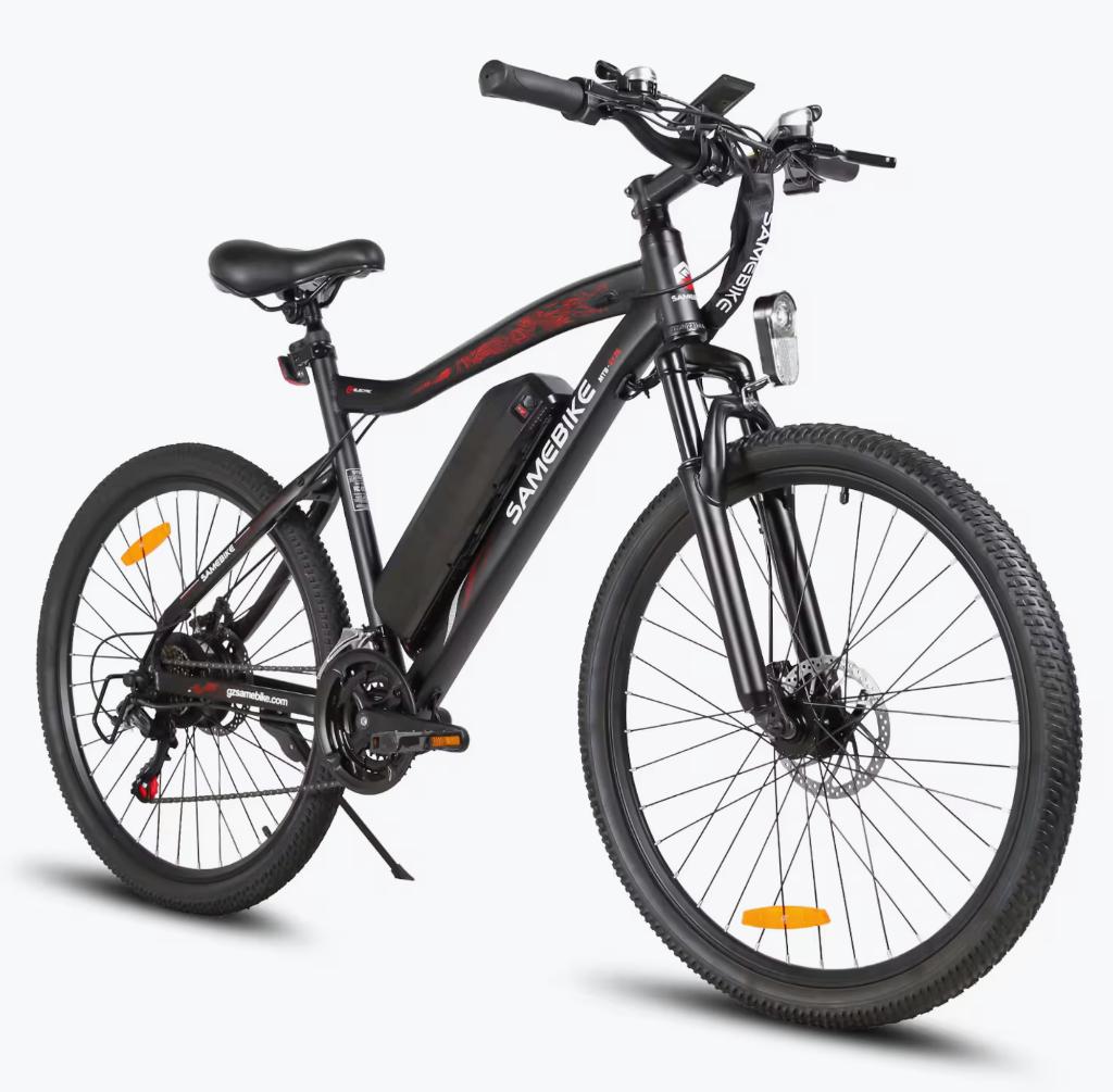Elektrische Fiets SAMEBIKE SY26II - Shimano 21 Versnellingen, Fietsen en Brommers, Elektrische fietsen, Zo goed als nieuw, Overige merken