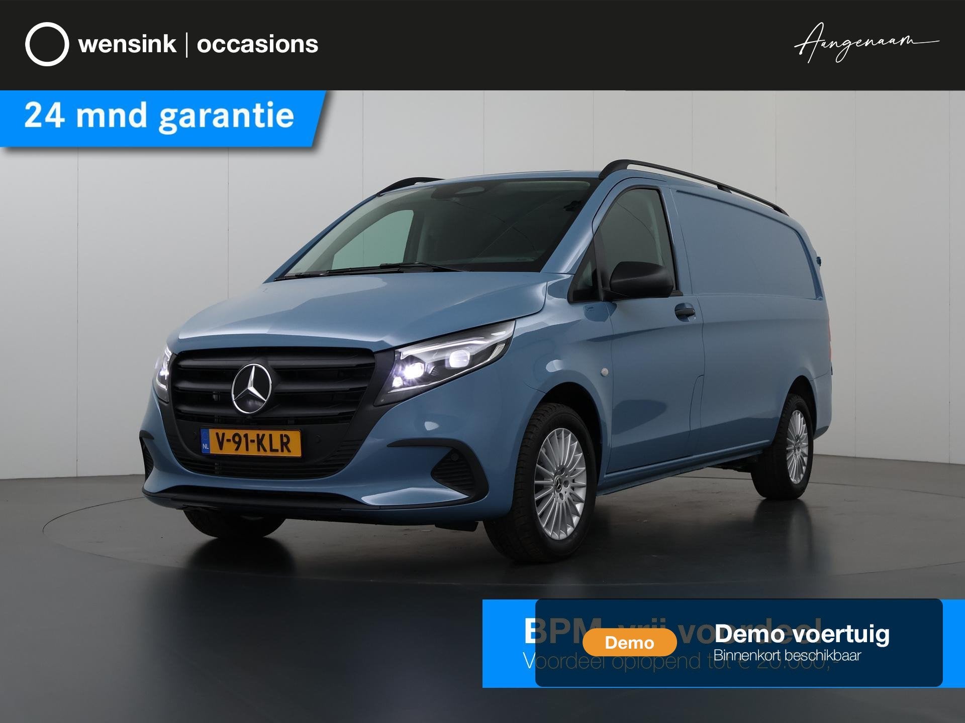 Mercedes-Benz Vito 116 CDI L2 Pro | Aut. | BPM-VRIJ | Achter, Automaat, Euro 6, Blauw, 2500 kg