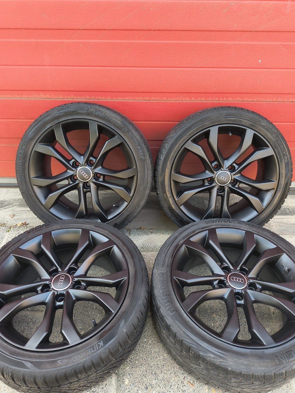 Audi velgen 17 inch banden 5x112 a3 a4 rs3 s3 rs4 vw velgen, Ophalen, Gebruikt, Velg(en), 17 inch