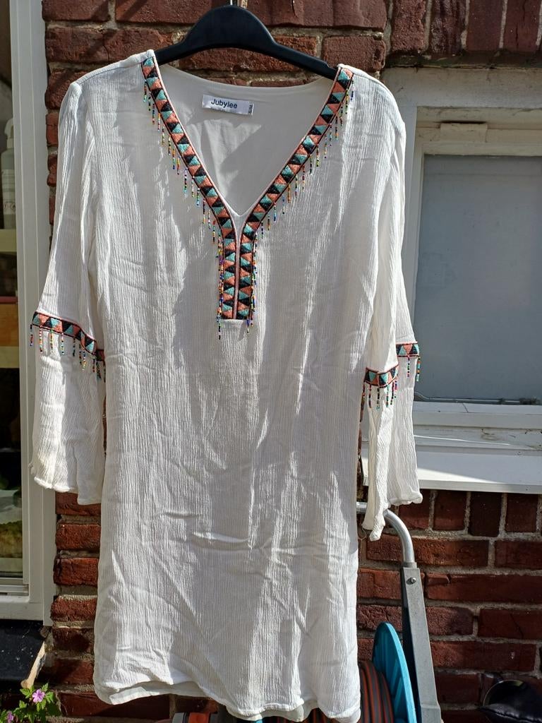 Blouse jubylee maat S/M, Ophalen of Verzenden, Zo goed als nieuw, Maat 38/40 (M)
