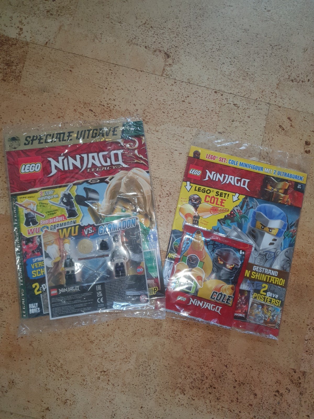 Lego Ninjago tijdschriften en poppetjes, Ophalen of Verzenden