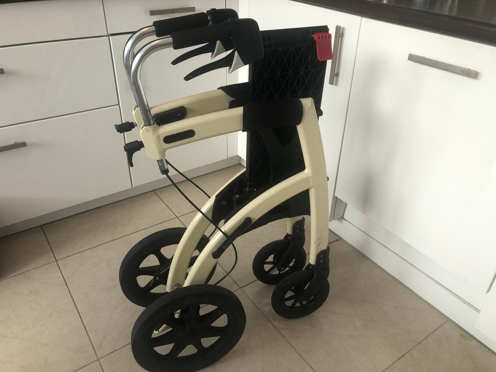 Rollz motion rollator en rolstoel pakket, Ophalen, Opvouwbaar, Zo goed als nieuw