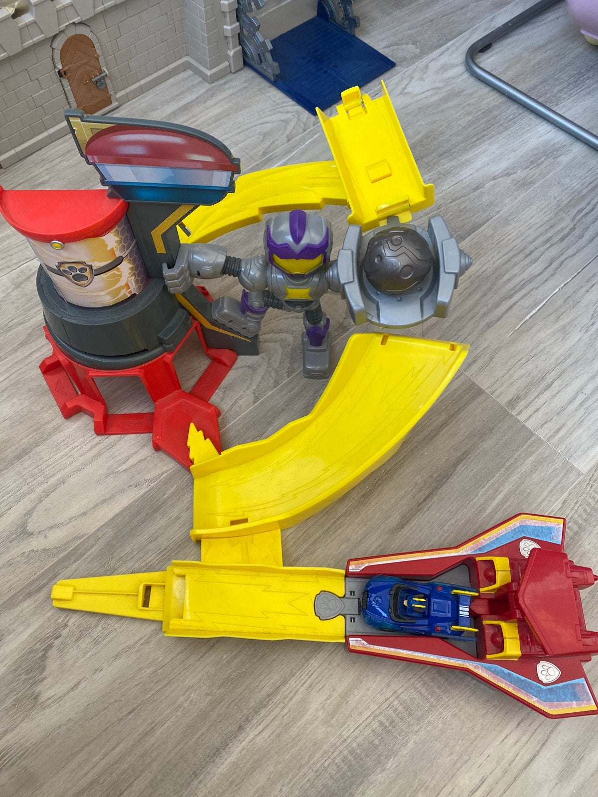 Paw Patrol Mighty Pups Super Paws Lookout Tower Speelset, Ophalen of Verzenden, Zo goed als nieuw