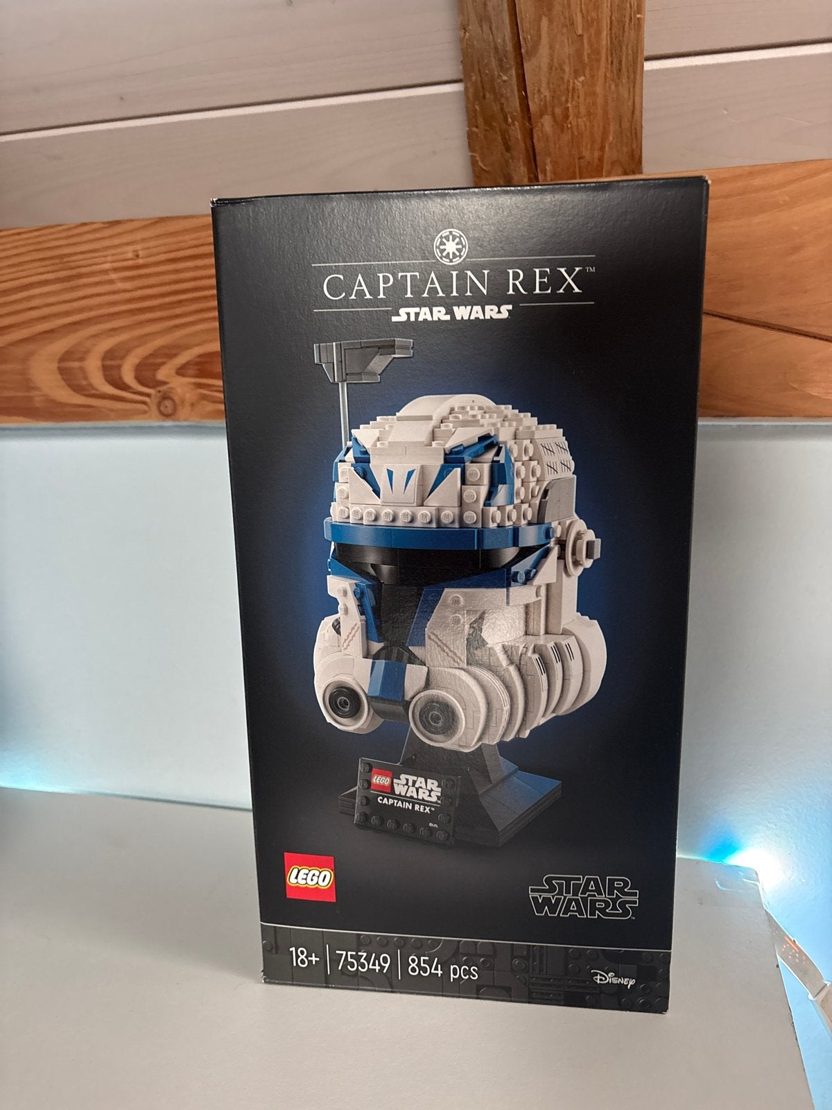 Lego Star Wars Captain Rex Helm (75349) compleet, Ophalen of Verzenden, Zo goed als nieuw