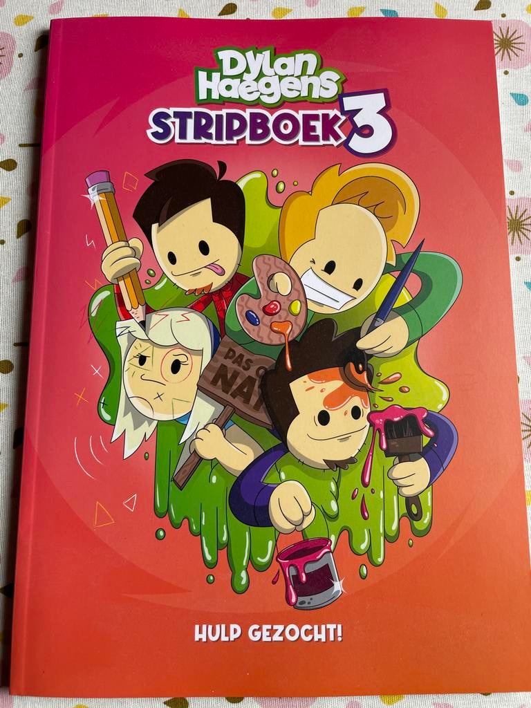 Dylan Haegens Stripboek 3: Hulp Gezocht!, Boeken, Stripboeken, Eén stripboek, Ophalen of Verzenden, Zo goed als nieuw
