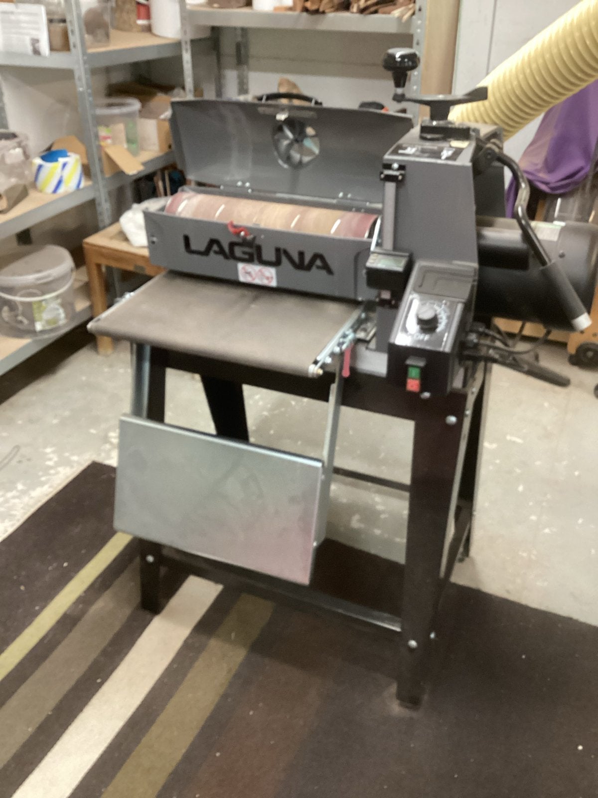 Laguna 16-32 Trommelschuurmachine met onderstel, Ophalen