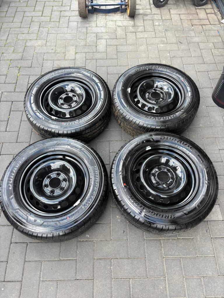 Nieuwe stalen set voor Ford Custom (Banden en Velgen), Ophalen, 16 inch, Banden en Velgen, Nieuw