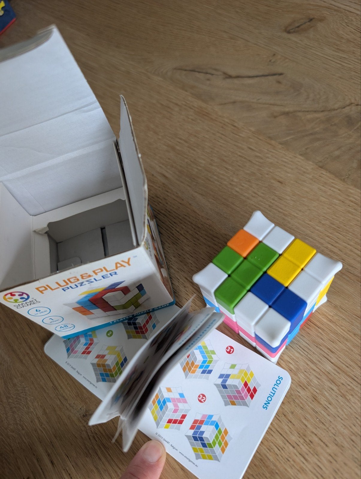 SmartGames Plug & Play Puzzler, Ophalen, Minder dan 10 stukjes, Zo goed als nieuw, 6 jaar of ouder