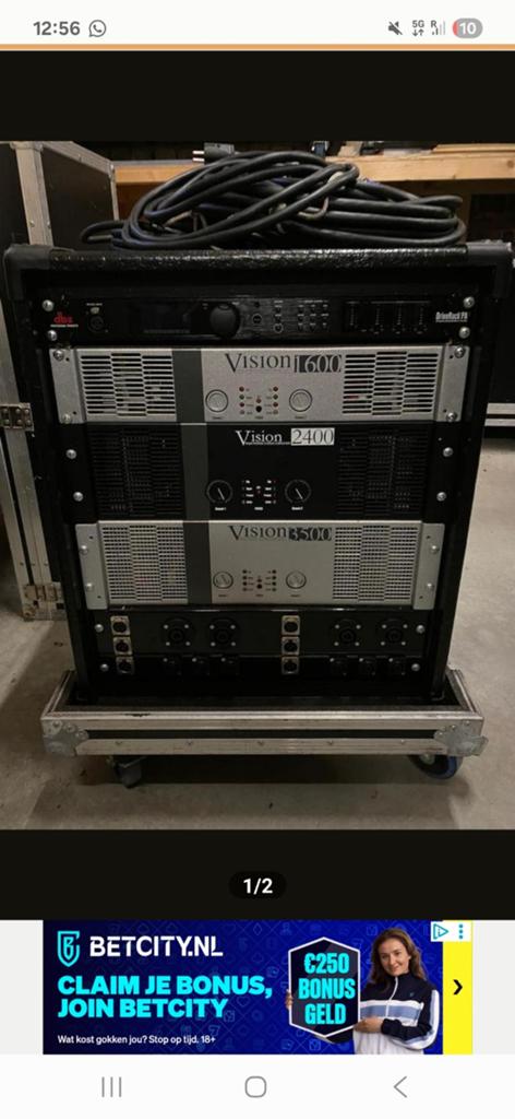 Gezocht dap vision 3500, Ophalen, Gebruikt, 1000 watt of meer, P.A.