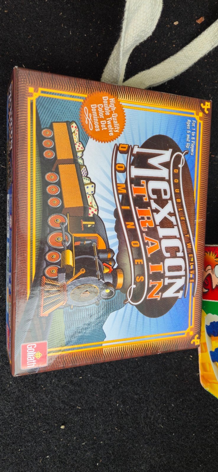 Mexican Train Dominoes - Goliath Double Twelve, Vijf spelers of meer, Ophalen of Verzenden, Zo goed als nieuw, Goliath