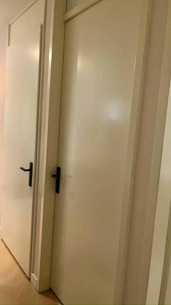 Svedex opdek deuren gebroken wit 231,5 x 93 cm, Doe-het-zelf en Verbouw, Deuren en Horren, Ophalen, Gebruikt, Binnendeur, 215 cm of meer