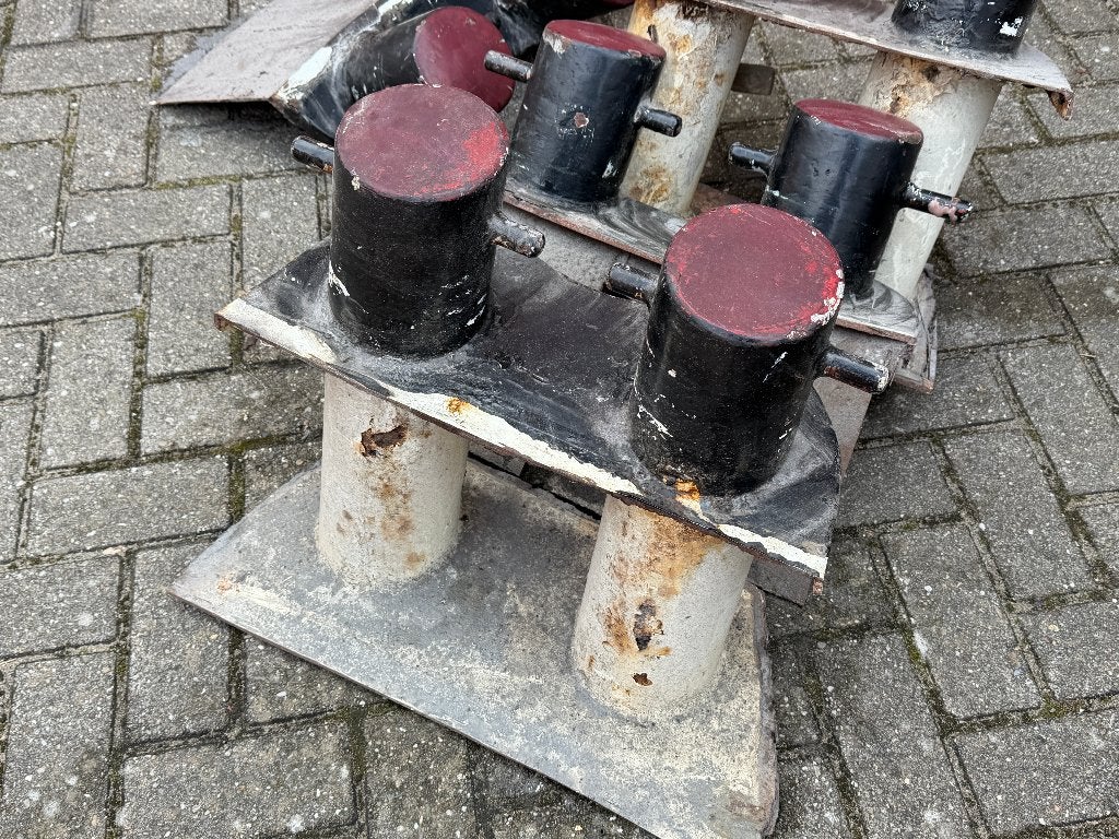4 x grote zware antieke bolders 50 cm breed, Ophalen, Gebruikt, Lijn of Blok