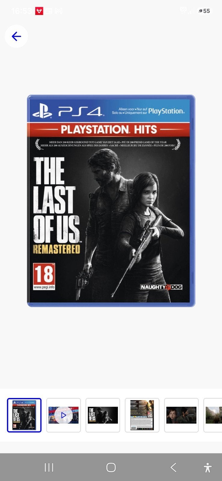Last of us deel 1 en deel 1, Ophalen of Verzenden, Zo goed als nieuw