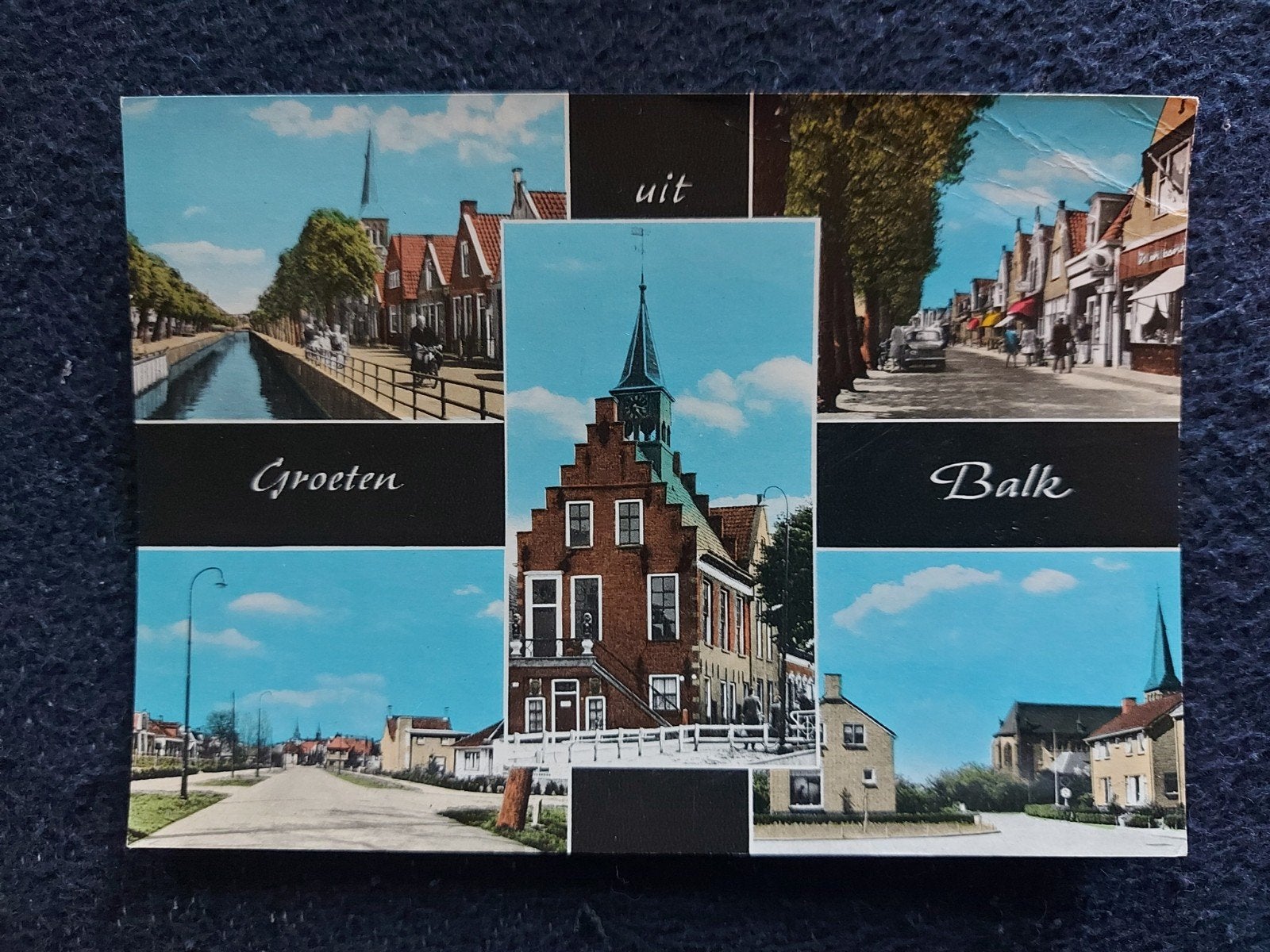 Ansichtkaart Balk Friesland 1972 - Gelopen, Ophalen of Verzenden, 1960 tot 1980, Gelopen, Friesland