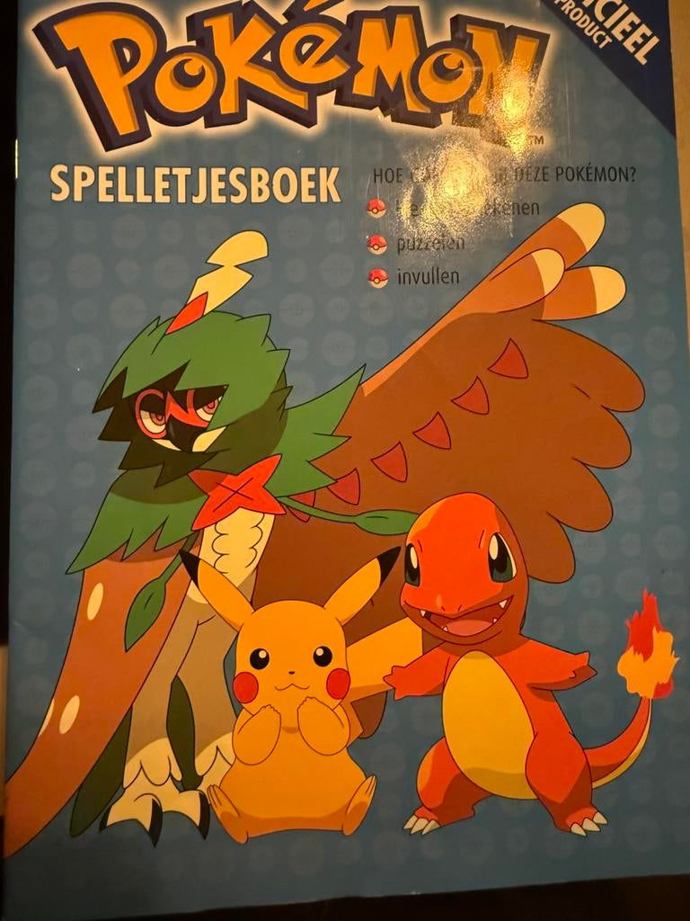 Pokemon spelletjesboek nieuw en ongebruikt, Ophalen of Verzenden, Zo goed als nieuw