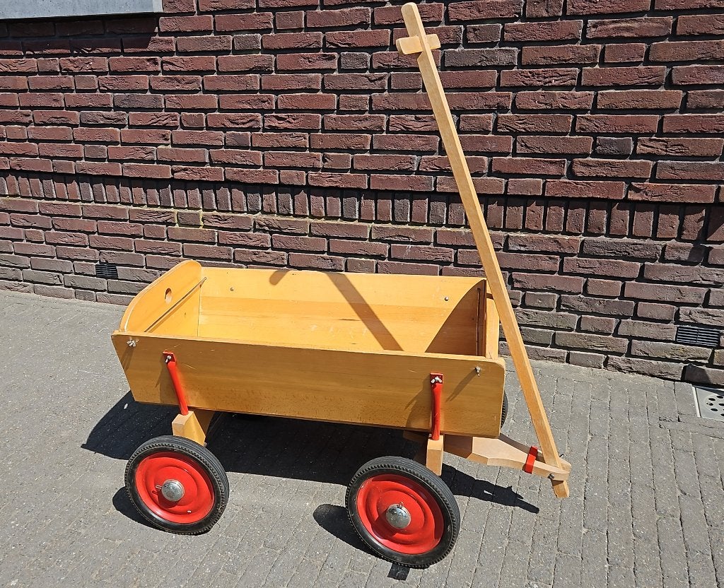 Bolderkar hout vintage, Ophalen, Gebruikt, Overige typen