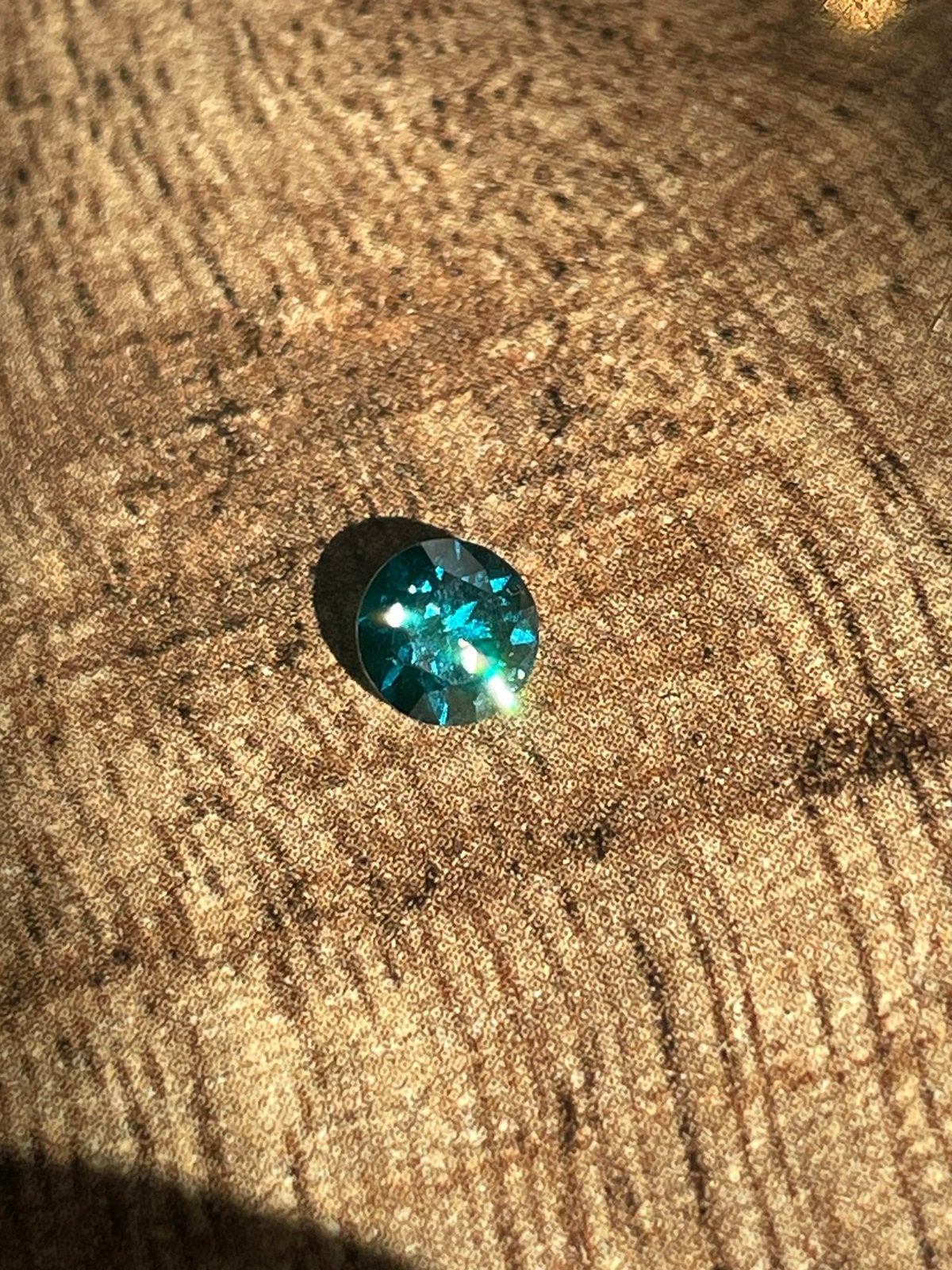 NATUURLIJKE 0,60 CT FANCY INTENSE BLUE DIAMANT – IGI, Sieraden, Tassen en Uiterlijk, Edelstenen, Ophalen of Verzenden, Nieuw