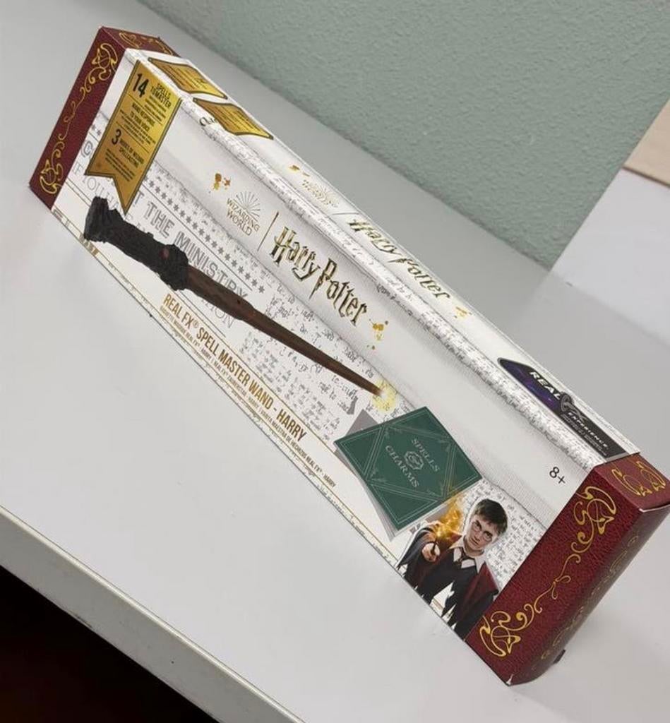 Harry Potter real FX magische toverstaf met Spraakbesturing, Gebruiksvoorwerp, Nieuw, Ophalen of Verzenden, H