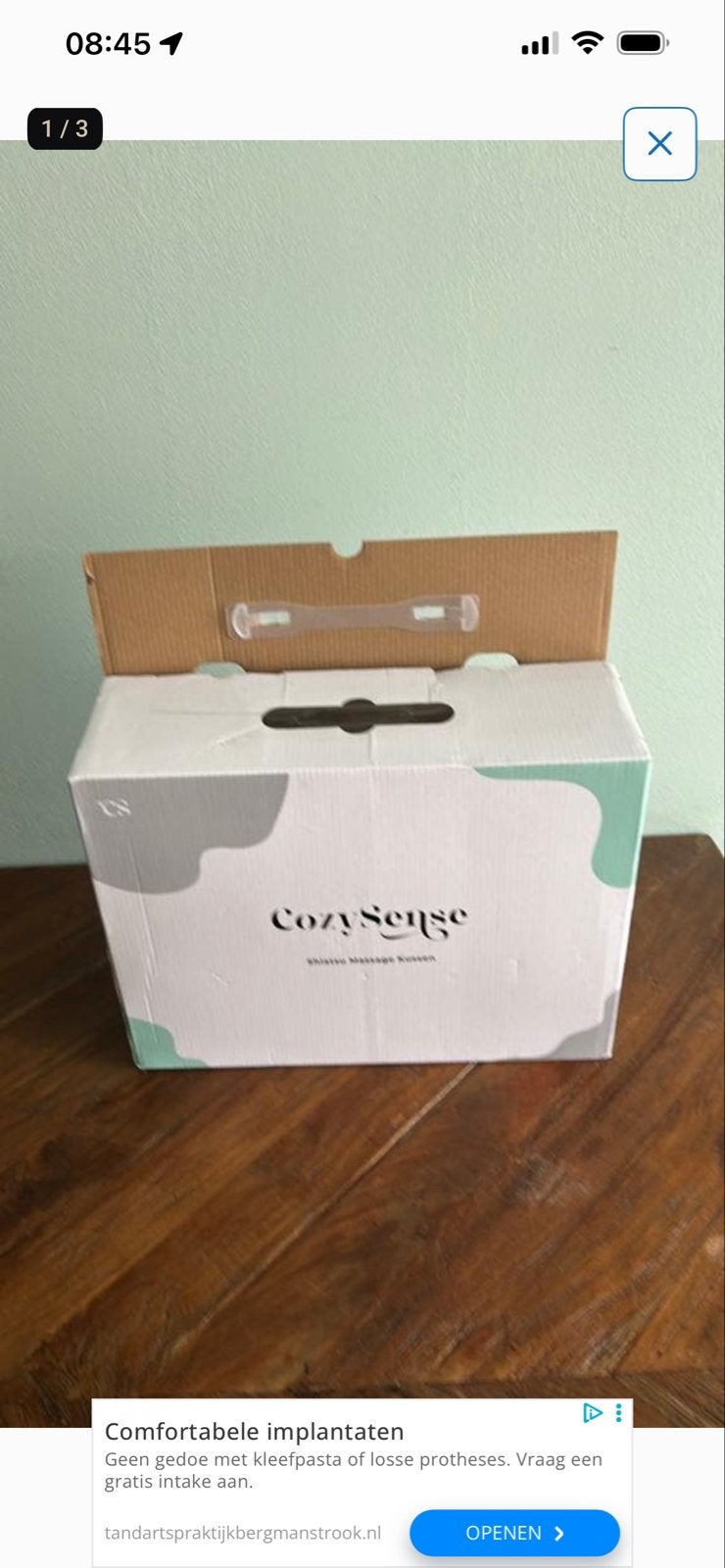Maggagekussen cozy sense, Ophalen of Verzenden, Nieuw, Apparaat
