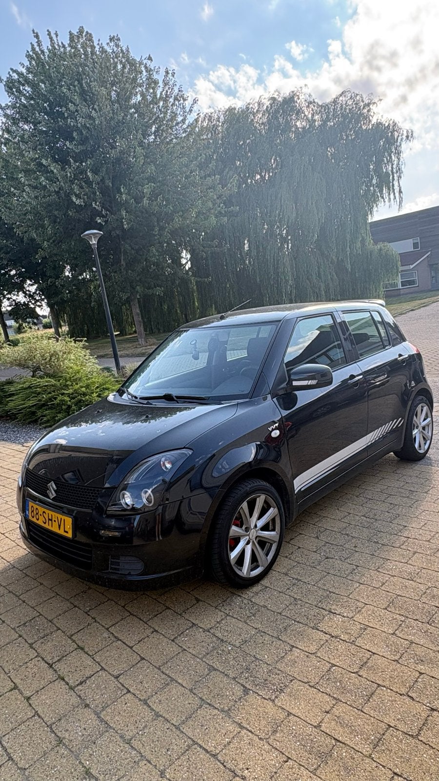 Suzuki Swift 1.5 5D 2006 Zwart, Voorwielaandrijving, 15 km/l, 40 €/maand, 4 cilinders