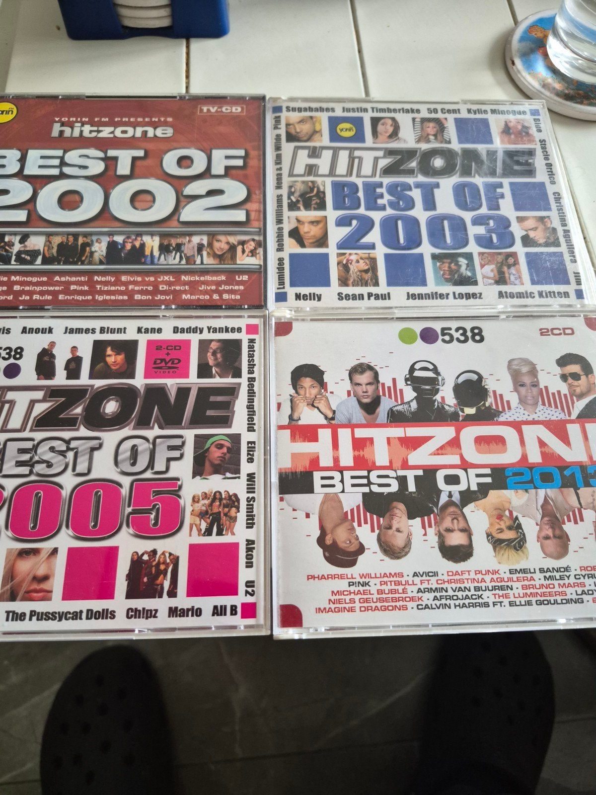 Hitzone Best Of CD's: 2002, 2003, 2005, 2012, Cd's en Dvd's, Gebruikt, Pop, Ophalen of Verzenden, Verzamelalbum