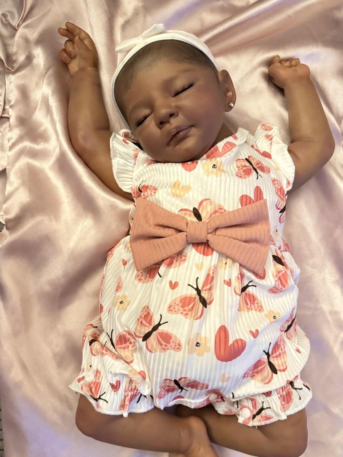 Reborn babypop - Realistisch en handgemaakt, Ophalen, Zo goed als nieuw, Babypop