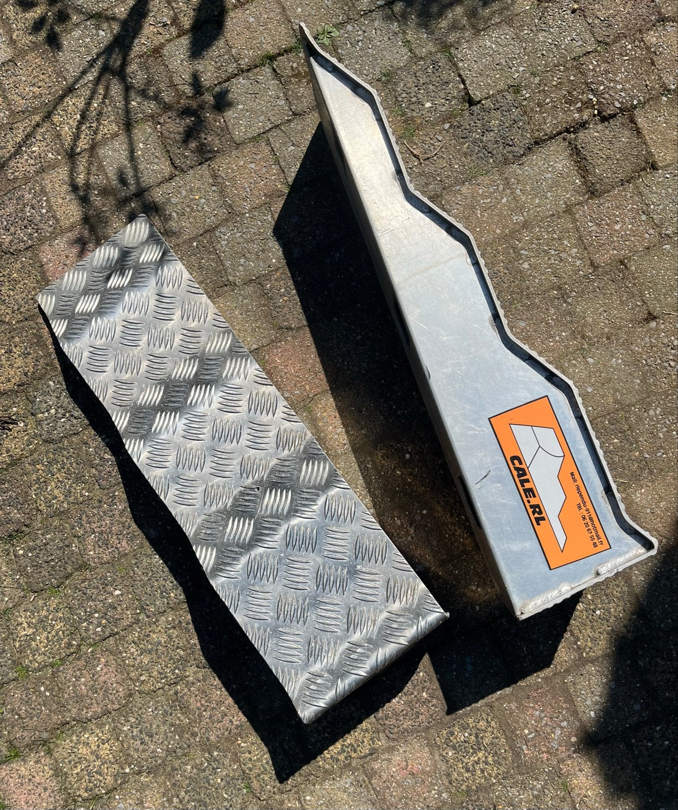Camper Oprijblokken Set - Aluminium, Ophalen