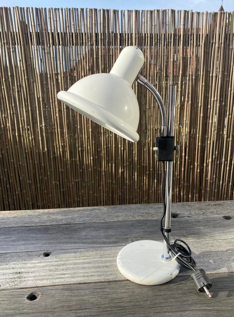 Vintage ANVIA lamp bolhoed. Bijzonder 1960 1970, Gebruikt, Vintage, Ophalen of Verzenden, Metaal