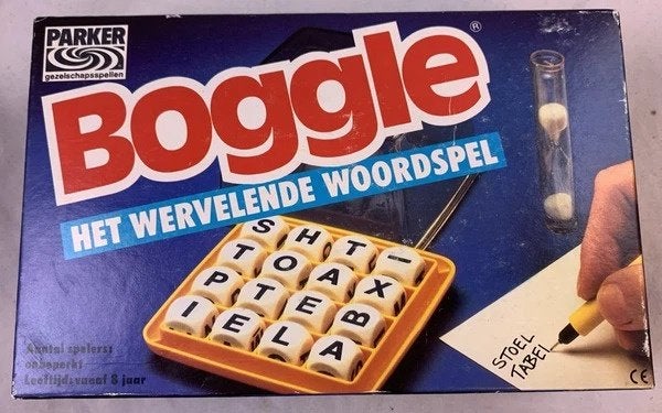 Parker Boggle Het Wervelende Woordspel Gezelschapsspel spel, Coolsingel 104, 3011 AG Rotterdam, Netherlands, Verzenden, Een of twee spelers