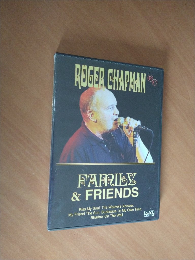 DVD Roger Chapman. Family & Friends., Alle leeftijden, Ophalen of Verzenden, Zo goed als nieuw, Concert