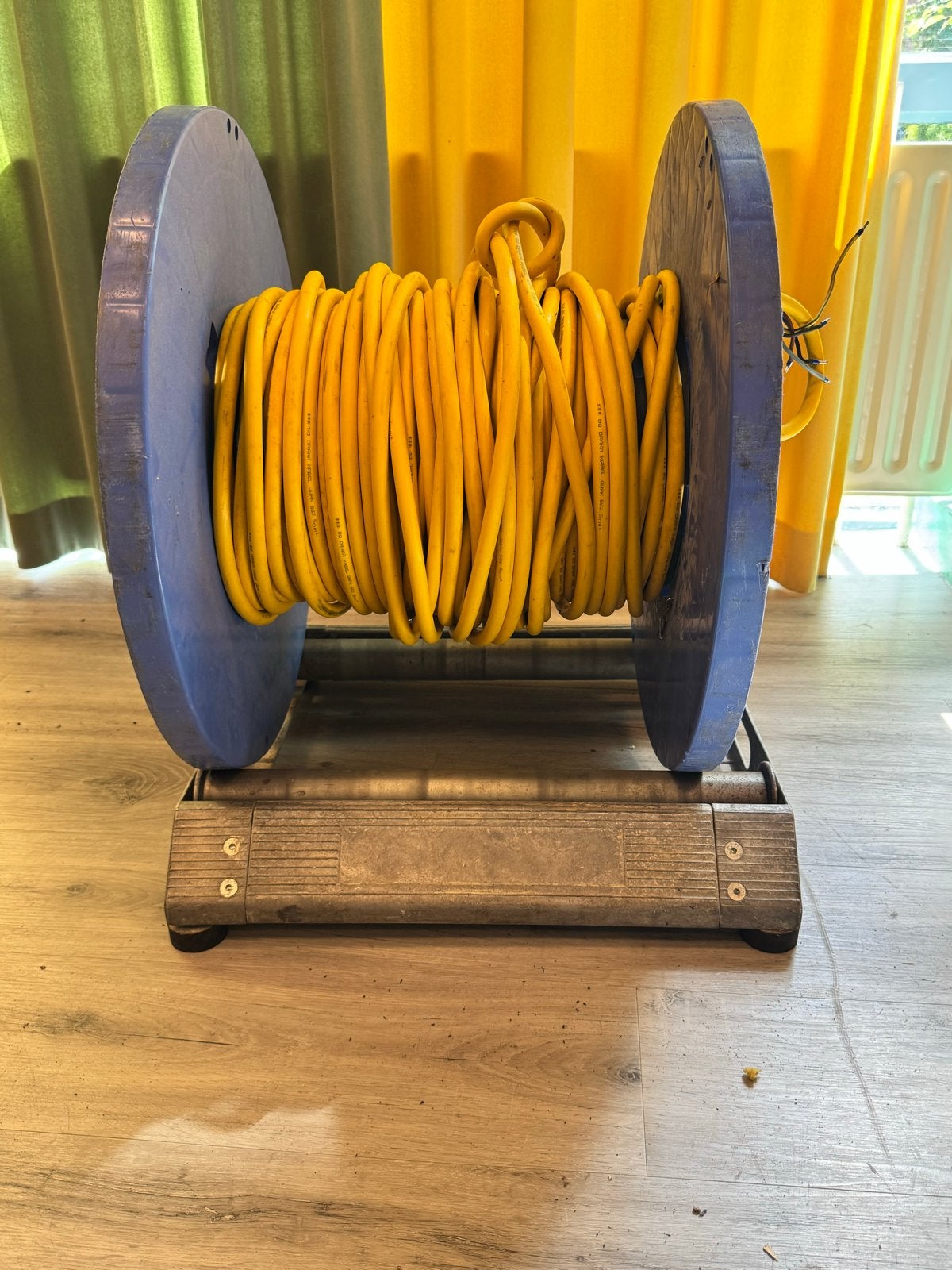 QWPK Snoer op haspel - 5G2.5mm², Doe-het-zelf en Verbouw, Elektra en Kabels, Ophalen of Verzenden, Gebruikt, Kabel of Snoer