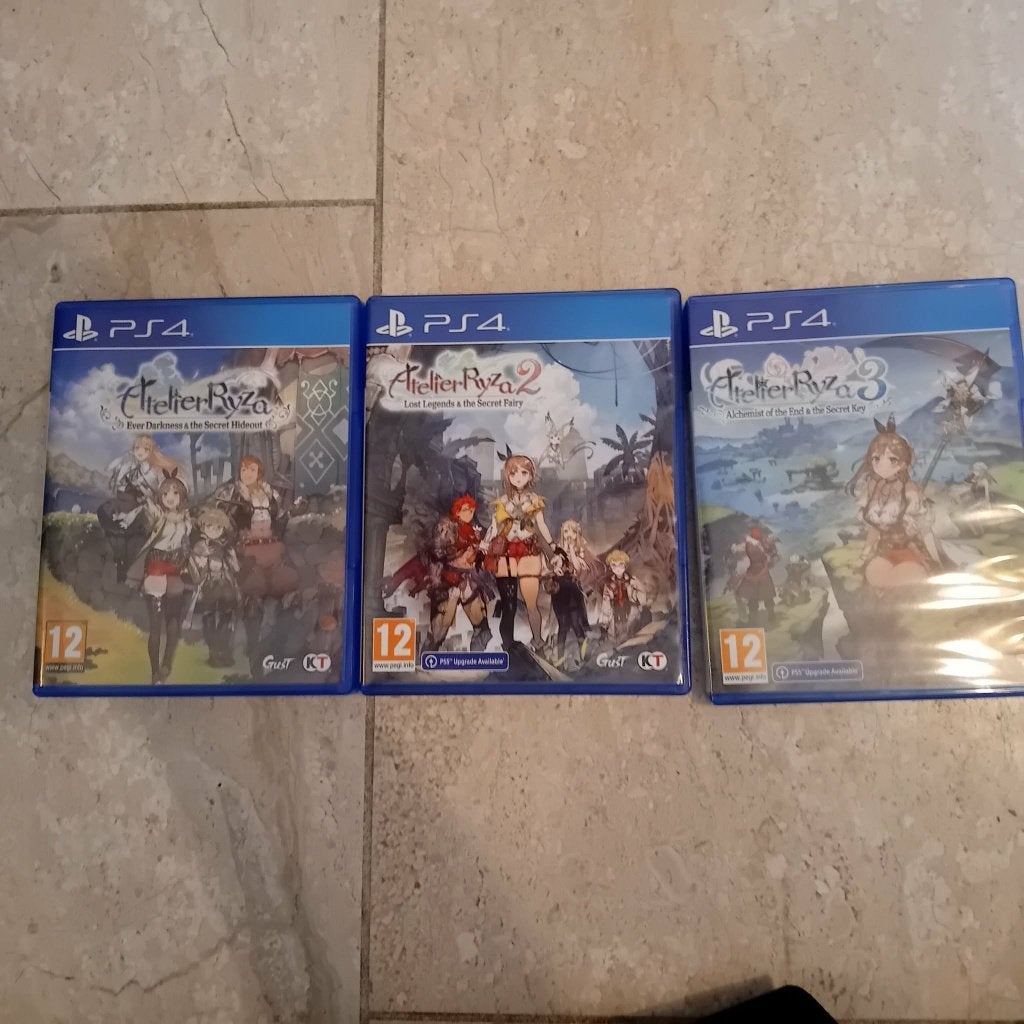 Atelier Ryza Trilogy voor Ps4, Ophalen, 1 speler, Zo goed als nieuw, Role Playing Game (Rpg)