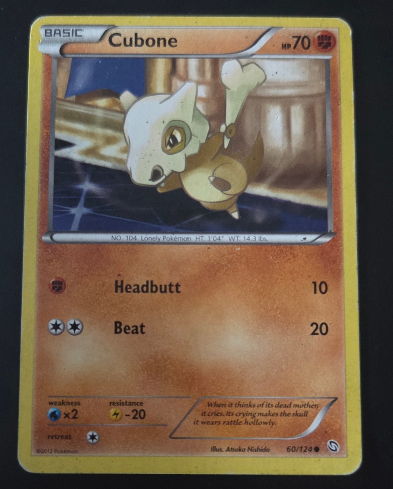 Cubone 60/124, Ophalen of Verzenden
