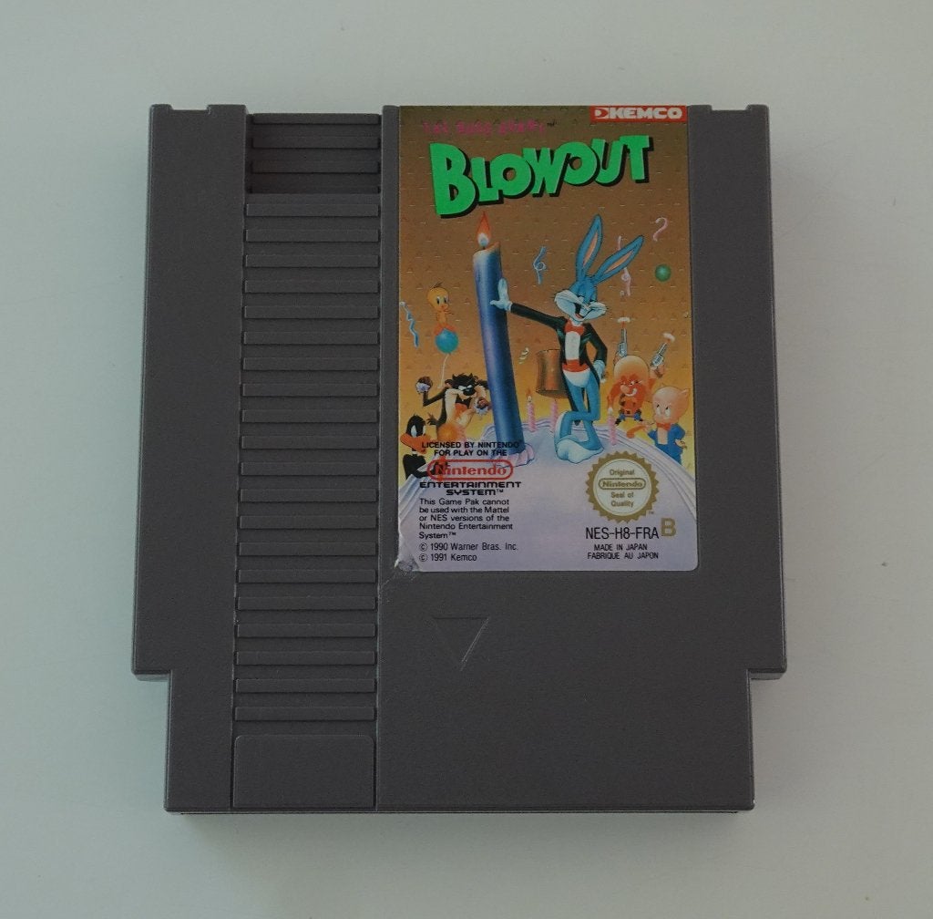 Bugs Bunny Birthday Blowout voor Nintendo NES, 1 speler, Zo goed als nieuw, Vanaf 3 jaar, Ophalen