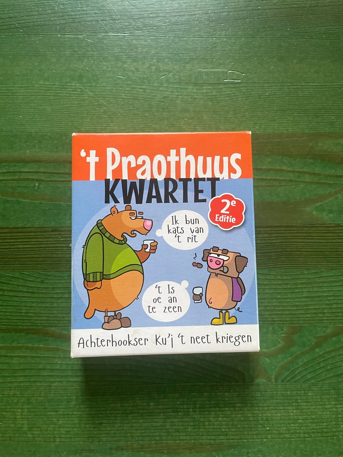 't Praothuus Kwartet - Achterhoeks kwartet, Vijf spelers of meer, Ophalen of Verzenden, Zo goed als nieuw