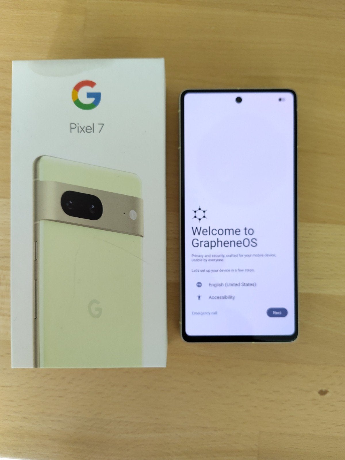 Pixel 7 met GrapheneOS (Degoogled smartphone), Ophalen of Verzenden, 6 megapixel of meer, Overige modellen