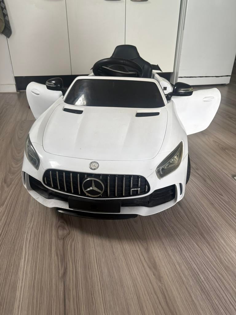 Mercedes GTR AMG elektrische kinderauto, Ophalen, Gebruikt