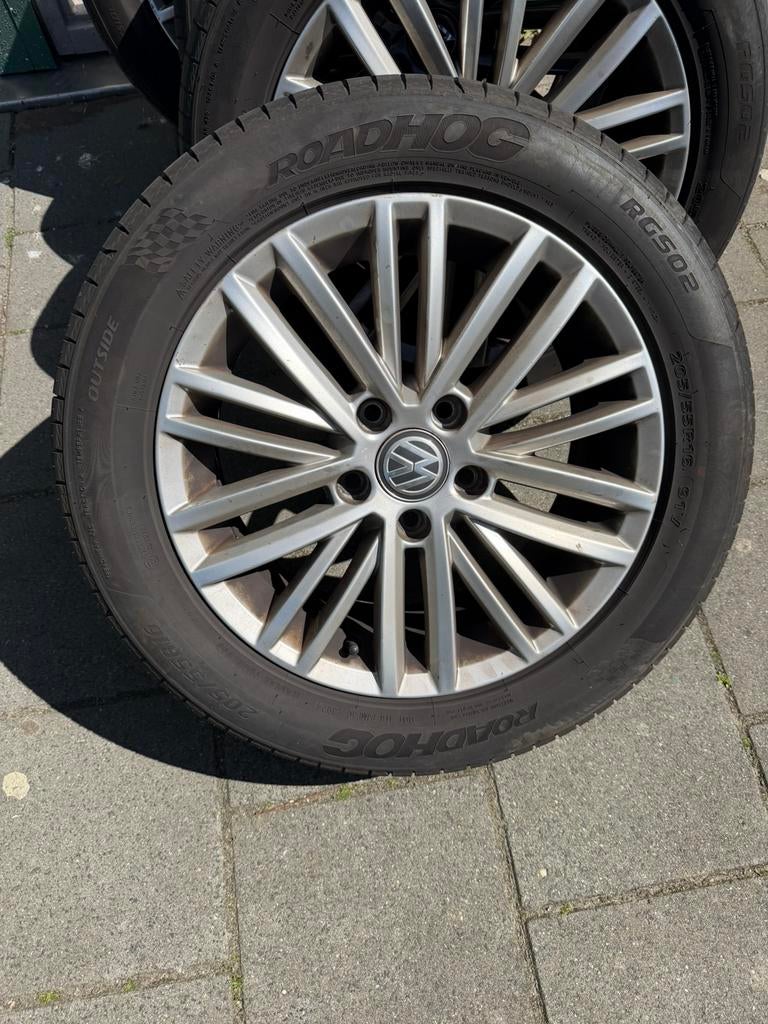 16 inch velgen met banden, Ophalen of Verzenden, Nieuw, Zomerbanden, Band(en)