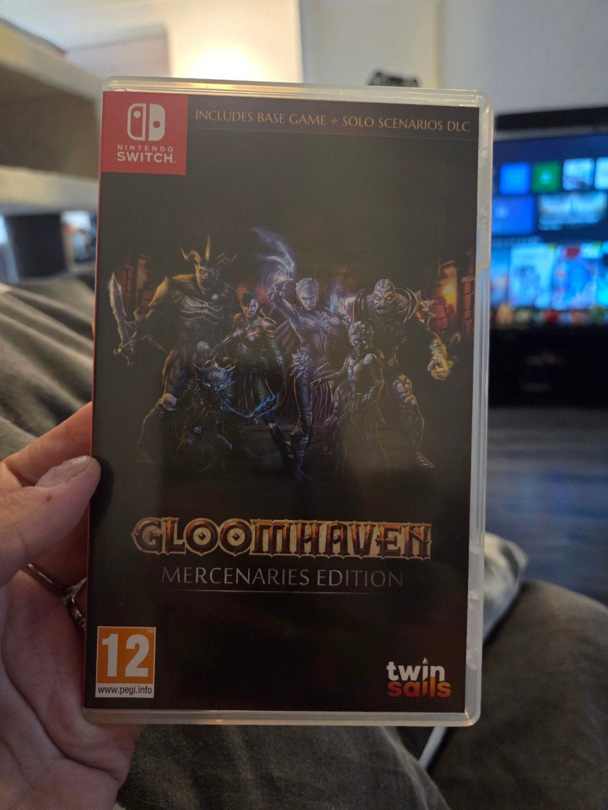 Gloomhaven, Ophalen of Verzenden, Zo goed als nieuw, Met 1 controller, Switch Original
