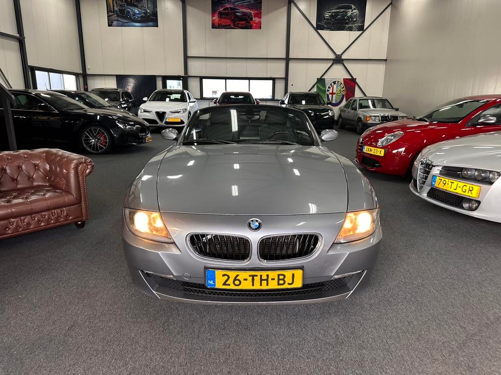 BMW Z4 2.5 I Roadster 2006 Grijs Facelift Nieuw Dak, Auto's, BMW, Bedrijf, Z4, ABS, Airbags, Airconditioning, Boordcomputer, Centrale vergrendeling