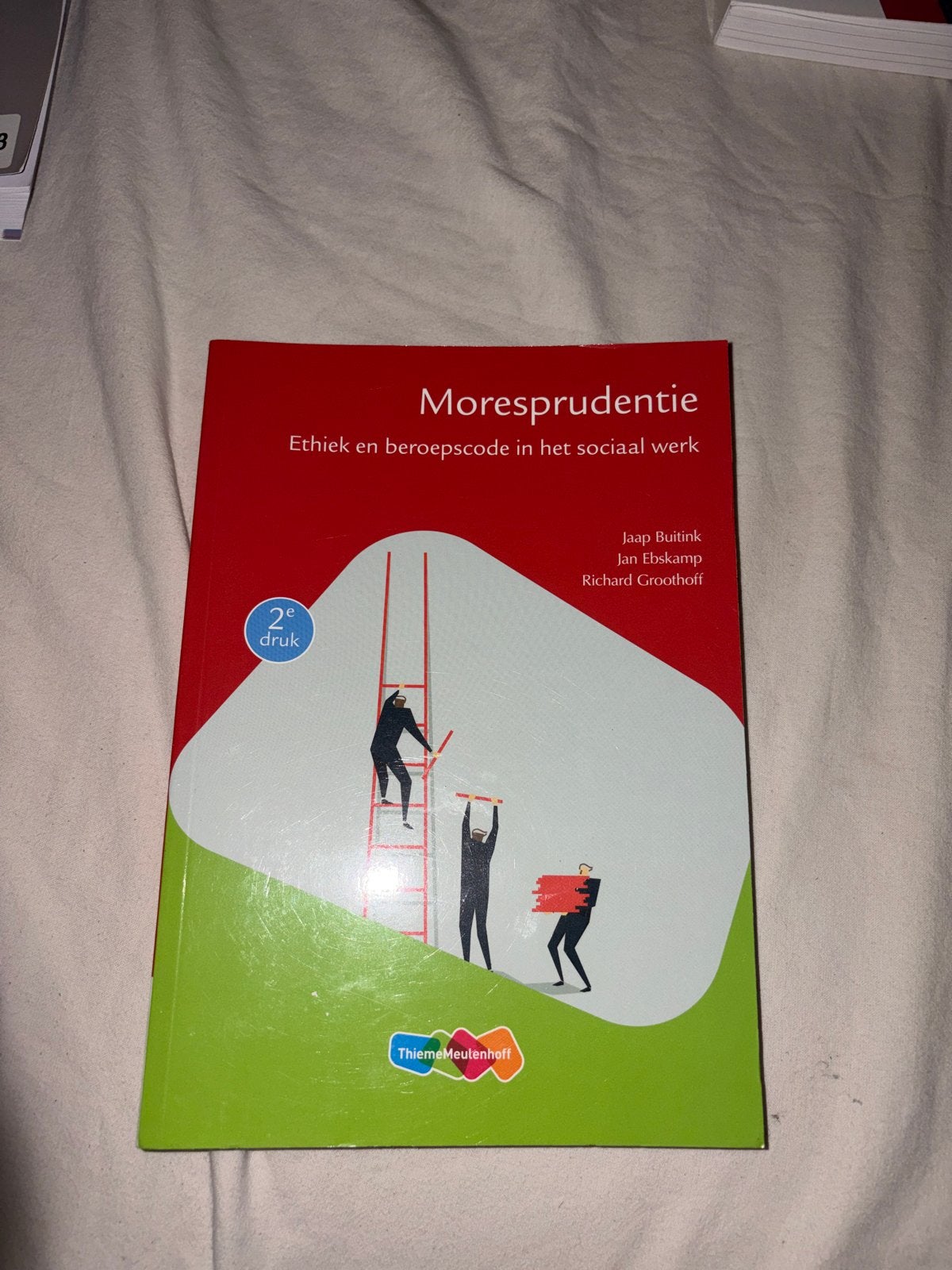 Moresprudentie: Ethiek en beroepscode in het sociaal werk, Boeken, Ophalen of Verzenden, Gamma, Zo goed als nieuw, HBO