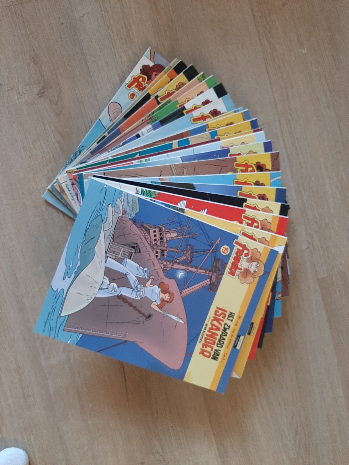 Franka stripboeken - 1e druk - Complete serie, Boeken, Complete serie of reeks, Ophalen of Verzenden, Gelezen, Henk Kuijpers