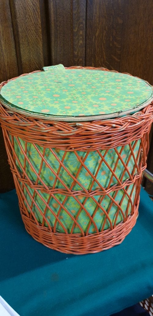 opberg box vintage, Ophalen of Verzenden