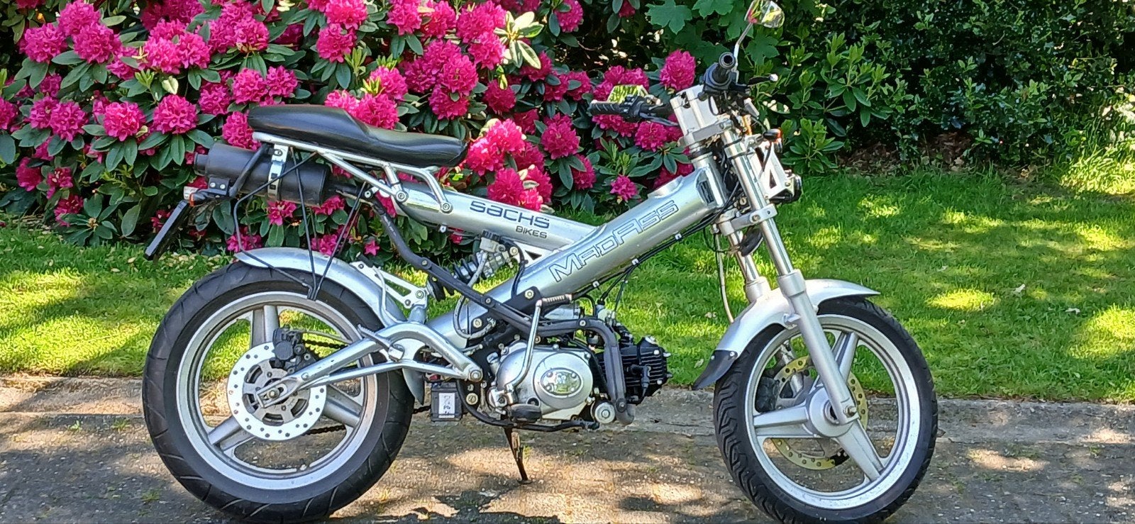 Sachs MadAss 50cc Viertakt Automaat - Uniek Model!, Fietsen en Brommers, Ophalen, Gebruikt, Maximaal 45 km/u, Sachs