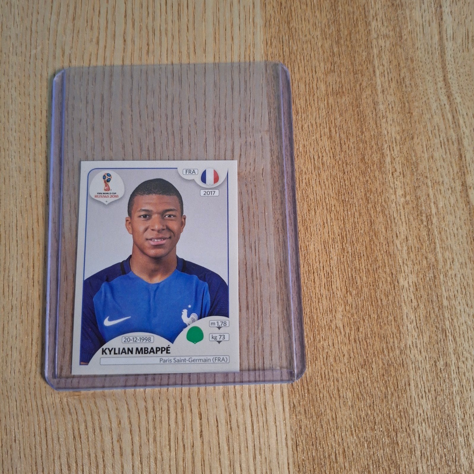 Panini plaatje Mbappe rookie., Hobby en Vrije tijd, Stickers en Plaatjes, Ophalen of Verzenden, Nieuw, Sticker