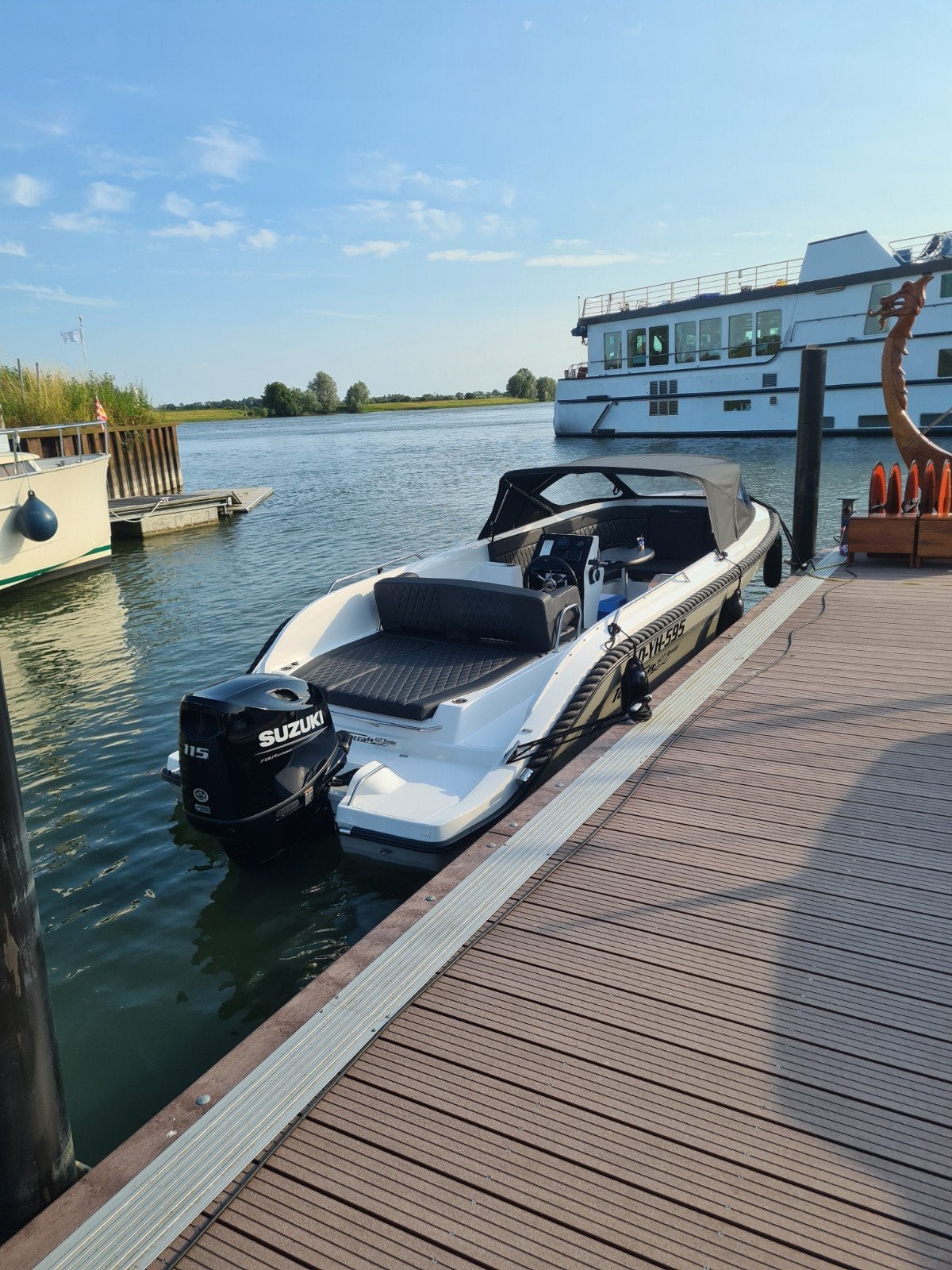 Topcraft 627 Tender - Suzuki 115 - 2024 - direct varen!!, Watersport en Boten, Motorboten en Motorjachten, Buitenboordmotor, Tender